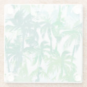 Untersetzer Tropische Palmen (Rückseite)