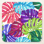 Untersetzer tropische Palmen drucken (Vorderseite)