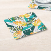 Untersetzer tropische Palmen drucken (angewinkelt)