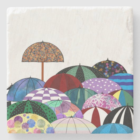 Untersetzer Umbrellas Stone (Vorderseite)