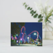 Untersetzer-Vergnügungspark Postkarte (Stehend Vorderseite)