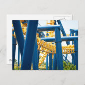 Untersetzer-Vergnügungspark Postkarte (Vorne/Hinten)