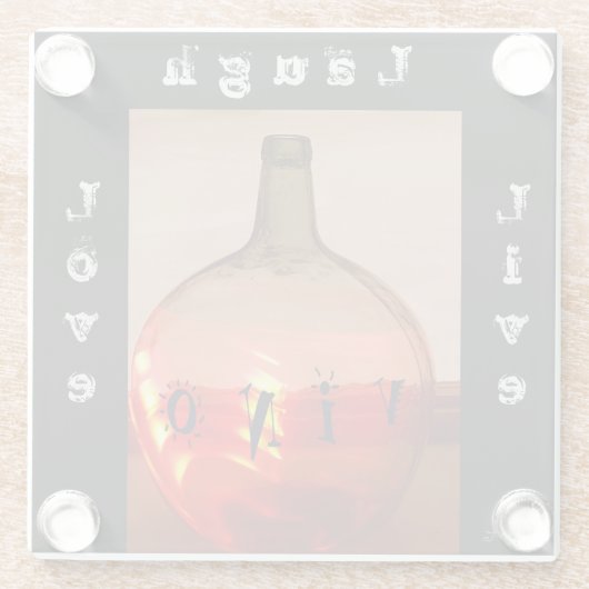 Untersetzer VINO (Rückseite)