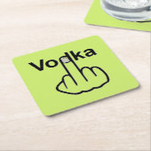 Untersetzer Vodka Drehte (angewinkelt)