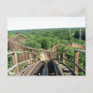 Untersetzer von Besenrollern auf Kings Island Postkarte