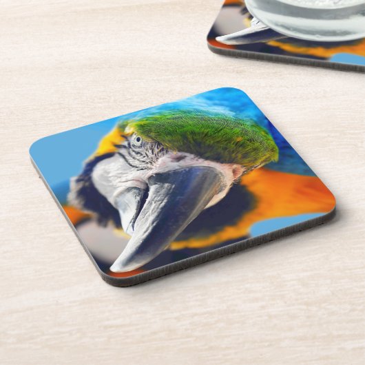 Untersetzer von Blau und Gelb (Linke Seite)