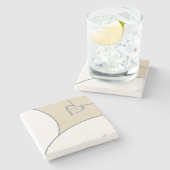 Untersetzer von Brautkleid (Seitenansicht)