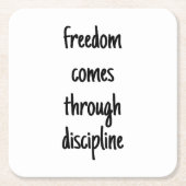 Untersetzer von Freiheitspapier (Vorderseite)