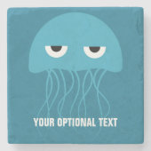 Untersetzer von Funny Jellyfish (Vorderseite)