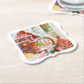Untersetzer von GINGERBREAD-ÜBERRASCHUNGSSCHALTFLÄ (angewinkelt)