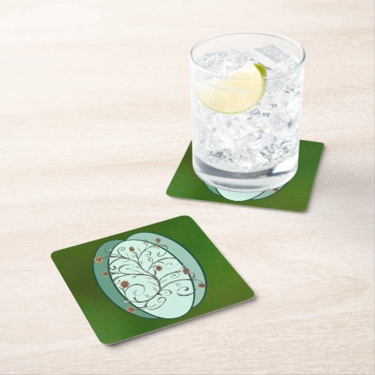 Untersetzer von Herbst-Weinpapier (Vor Ort)