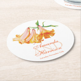 Untersetzer von Hochzeitslilie