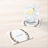 Untersetzer von Hochzeitszettel (Vor Ort)