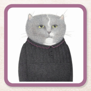 UNTERSETZER von HOUSEKEEPER CAT Square