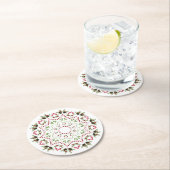 Untersetzer von Kiefernzapfen und Beeren (Vor Ort)