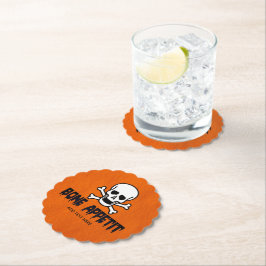 Untersetzer von Knochenappetitpapier