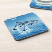 Untersetzer von Luftdelphinen (Linke Seite)