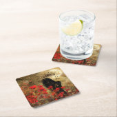 Untersetzer von Mohnfeldern (Vor Ort)