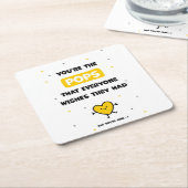 Untersetzer von niedlichen Pop von Tochter oder So (angewinkelt)