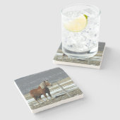 Untersetzer von Paddock-Stone (Seitenansicht)