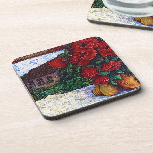 Untersetzer von Papi und Onionen Set von 6 (Linke Seite)