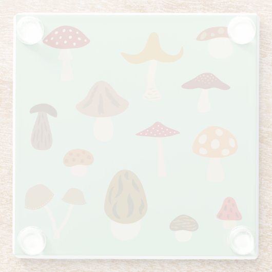 Untersetzer von Pilzglas (Rückseite)