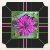 Untersetzer von "Raspberry Bee Balm" (Vorderseite)