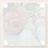 Untersetzer von Rose und Geräten (Rückseite)