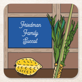 Untersetzer von Sukcot-Papier Personalisiert