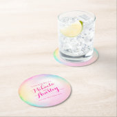 Untersetzer von Wasserfarbenblasen-Hochzeitszellen (Vor Ort)