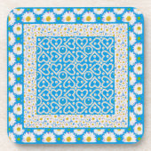 Untersetzer von White Daisy Chains Square: Mix'n'm (Vorderseite)