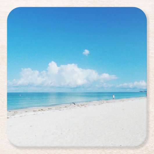 Untersetzer von White Sands Beach Paper (Vorderseite)