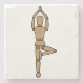 Untersetzer vriksasana (Vorderseite)