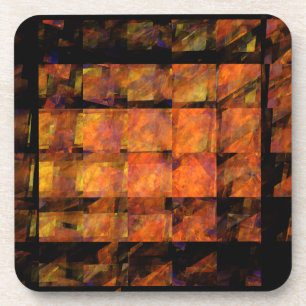 Untersetzer Wall Abstrakt Art Cork