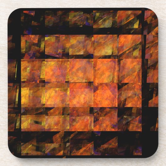 Untersetzer Wall Abstrakt Art Cork (Vorderseite)