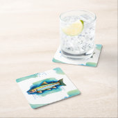 Untersetzer - Wasserfarbenserie: Forellen/Lachs (Vor Ort)