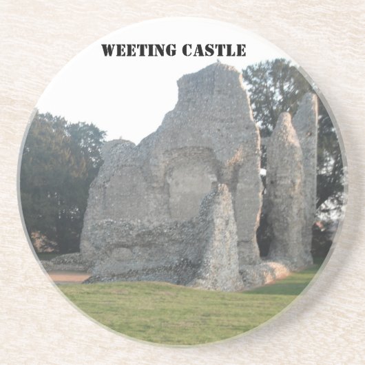 Untersetzer Weeting Castle Schifffahrt Norfolk Eng (Vorne)