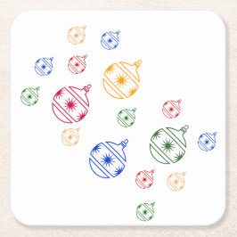 Untersetzer - Weihnachtsbaumschmuck