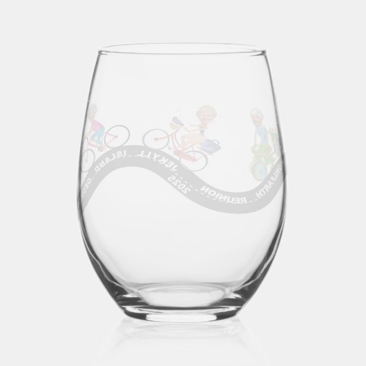 Untersetzer Weinglas Ohne Stiel (Vorderseite)