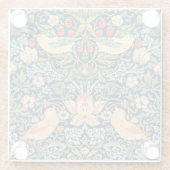 UNTERSETZER: WILLIAM MORRIS :STRAWBERRY THIEVY GLASUNTERSETZER (Rückseite)