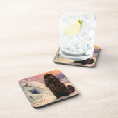 Untersetzer-Winter-wild lebende Getränkeuntersetzer (Rechte Seite)