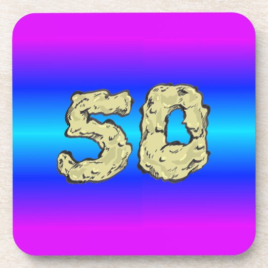 Untersetzer zum 50. Jahrestag (Vorderseite)