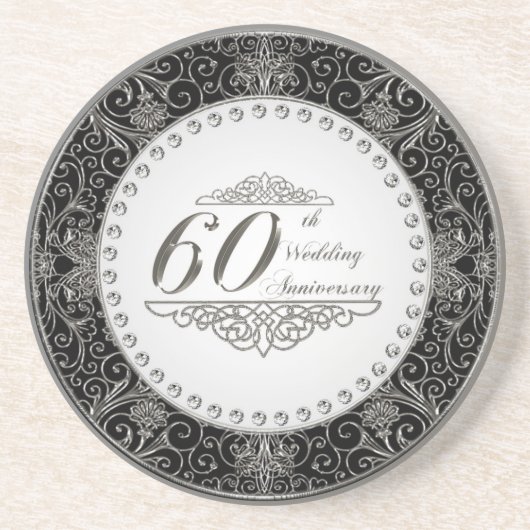 Untersetzer zum 60. Hochzeitstag (Vorne)