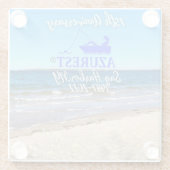 Untersetzer zum 75. Jahrestag (Rückseite)