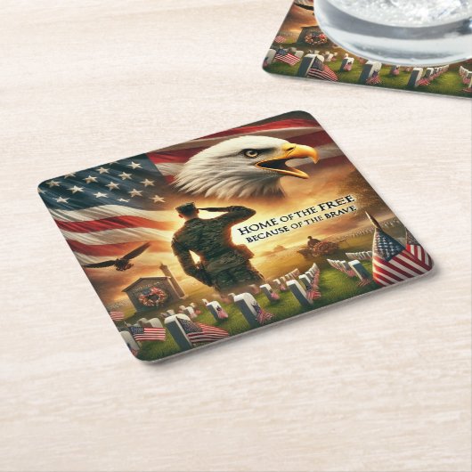 Untersetzer zum Gedenktag (angewinkelt)