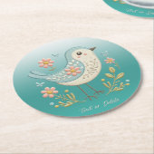 Untersetzer zum Grünbuch "Little Bird Floral Embro (Angewinkelt)