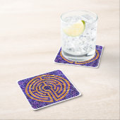 UNTERSETZER zum LABYRINTH-MOSAIC-Quadrat (Vor Ort)