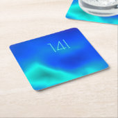 Untersetzer zum Meeresgrün und Blaubuch (angewinkelt)