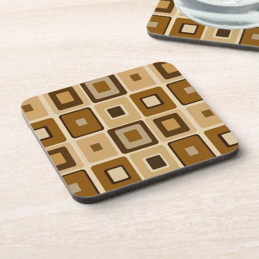 Untersetzer zum Retro-Quadrat (Linke Seite)