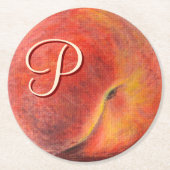 Untersetzer zum runden Peach (Vorderseite)